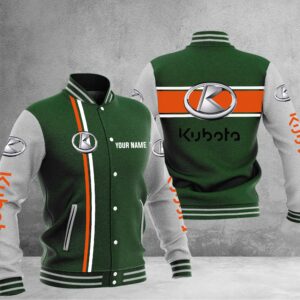 Sportswearmerch Kubota Tractor Baseball Jacket For Fan