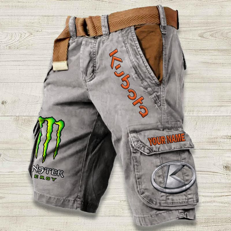 Sportswearmerch Kubota Tractor Denim Short For Fan