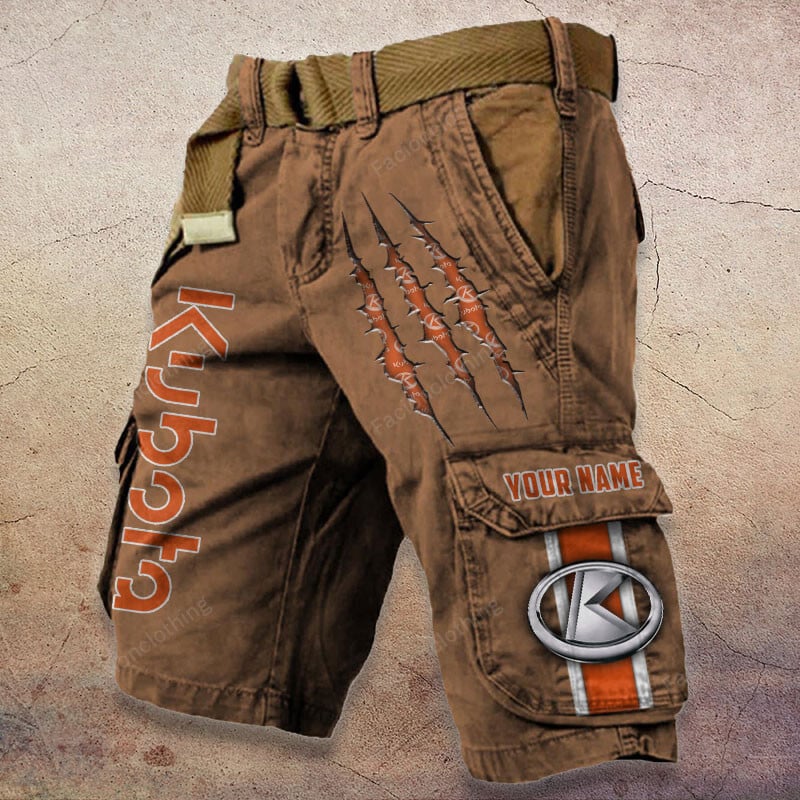 Sportswearmerch Kubota Tractor Denim Short For Fan