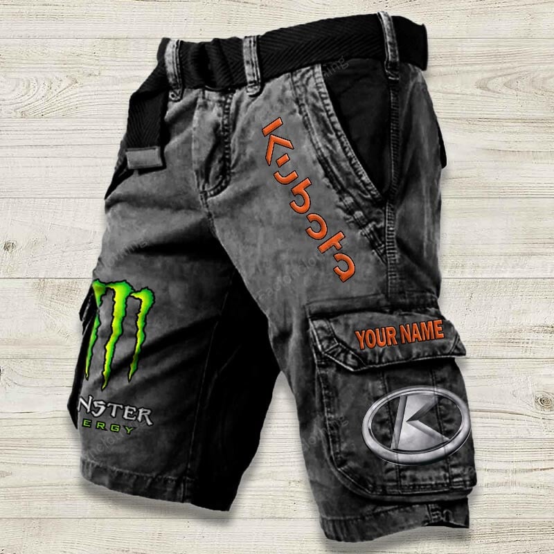 Sportswearmerch Kubota Tractor Denim Short For Fan