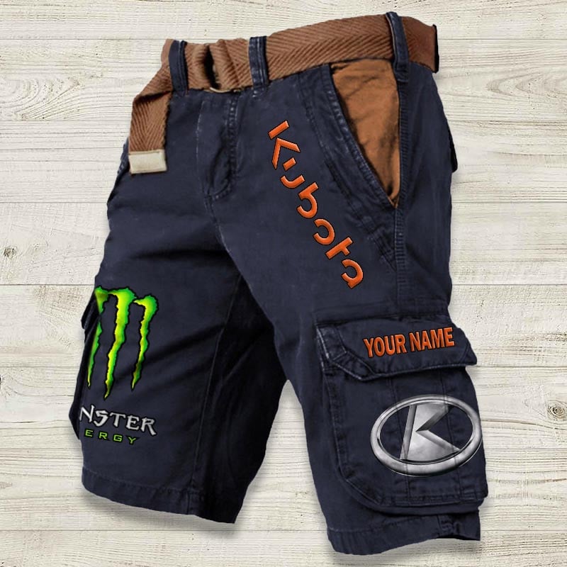 Sportswearmerch Kubota Tractor Denim Short For Fan