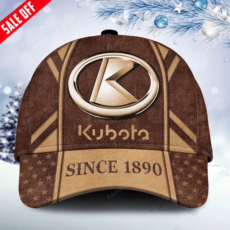 Sportswearmerch Kubota Tractor Personalized Classic Cap For Fan
