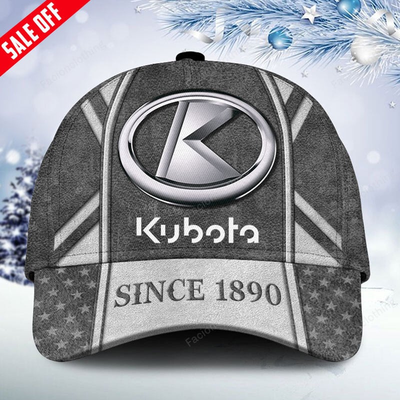 Sportswearmerch Kubota Tractor Personalized Classic Cap For Fan