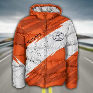 Sportswearmerch Kubota Tractor Puffer Jacket For Fan