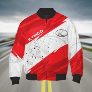 Sportswearmerch Kymco Motorcycle Bomber Jacket For Fan