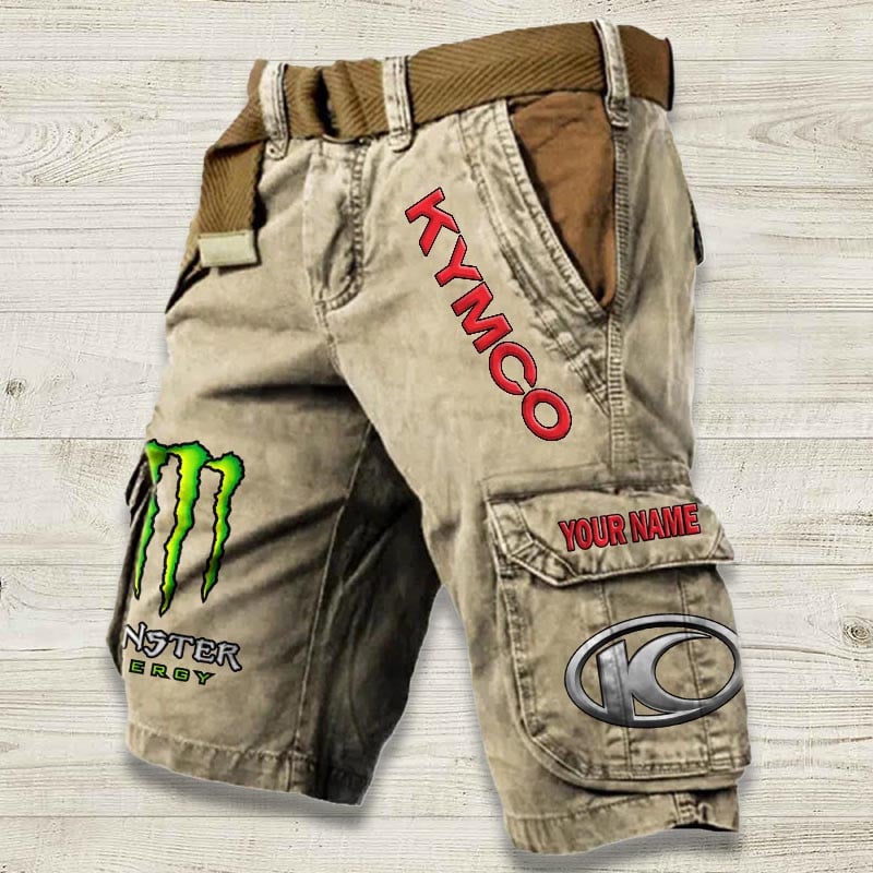 Sportswearmerch Kymco Motorcycle Denim Short For Fan
