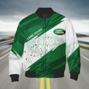 Sportswearmerch Land-Rover Car Bomber Jacket For Fan