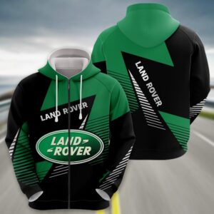 Sportswearmerch Land-Rover Car Zip Hoodie For Fan