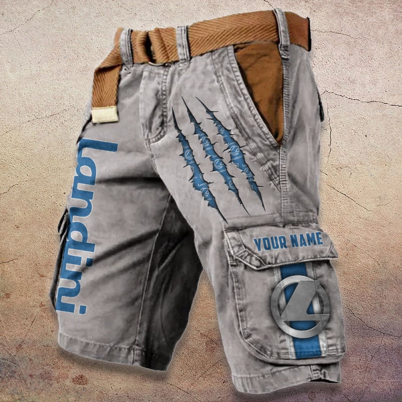 Sportswearmerch Landini Tractor Denim Short For Fan