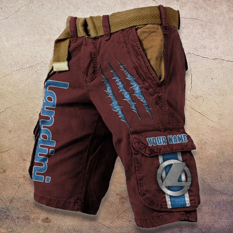 Sportswearmerch Landini Tractor Denim Short For Fan