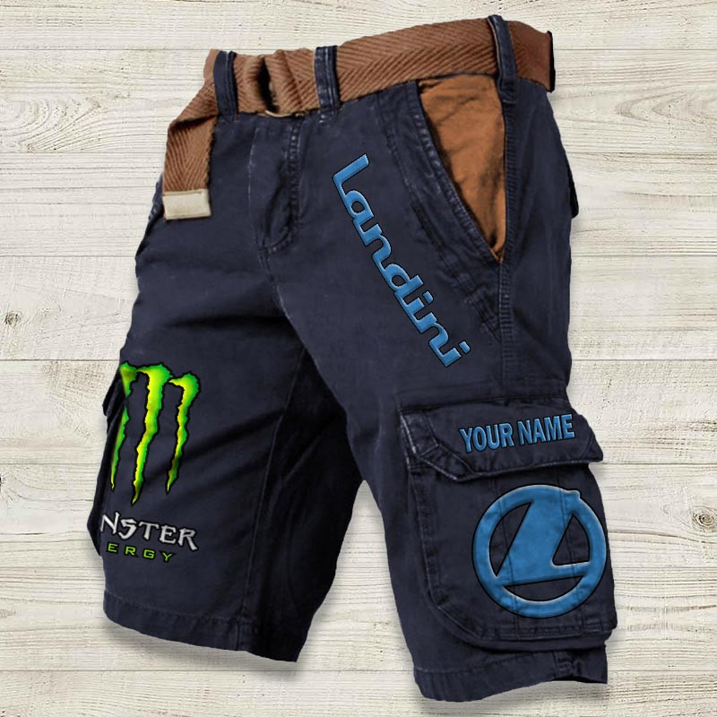 Sportswearmerch Landini Tractor Denim Short For Fan