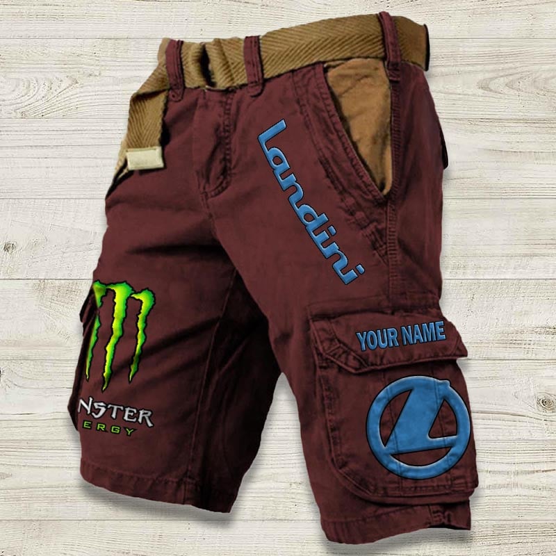 Sportswearmerch Landini Tractor Denim Short For Fan