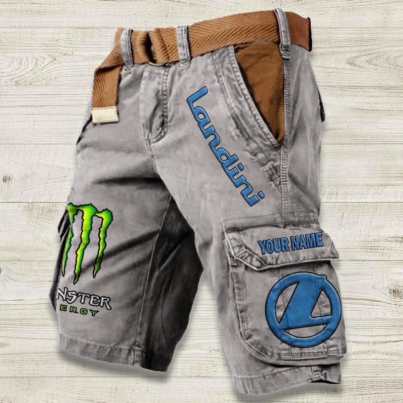 Sportswearmerch Landini Tractor Denim Short For Fan