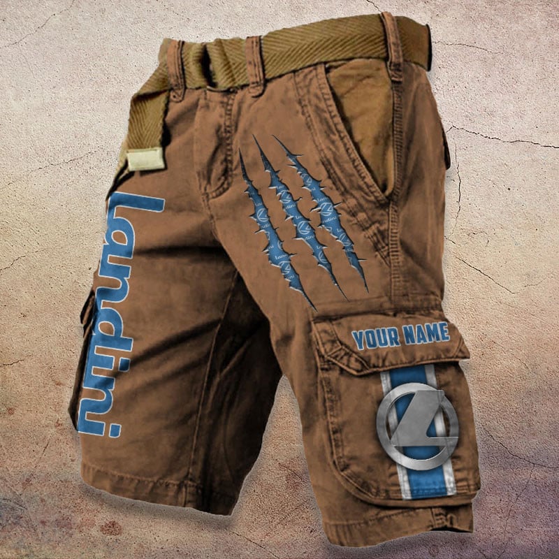 Sportswearmerch Landini Tractor Denim Short For Fan