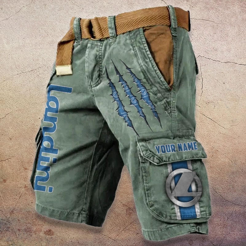 Sportswearmerch Landini Tractor Denim Short For Fan