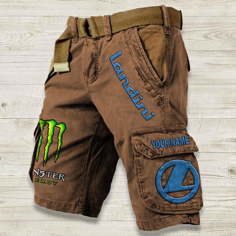 Sportswearmerch Landini Tractor Denim Short For Fan
