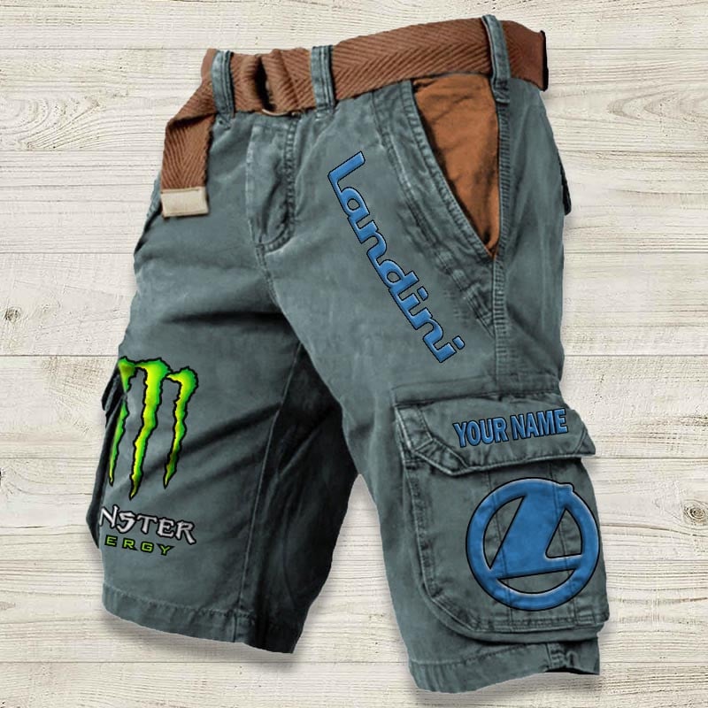 Sportswearmerch Landini Tractor Denim Short For Fan