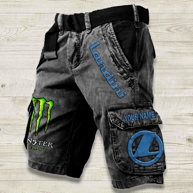 Sportswearmerch Landini Tractor Denim Short For Fan
