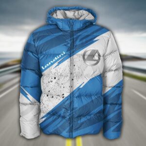 Sportswearmerch Landini Tractor Puffer Jacket For Fan