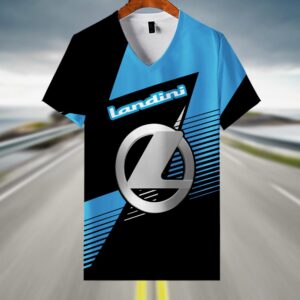 Sportswearmerch Landini Tractor V-neck Women T-shirt For Fan