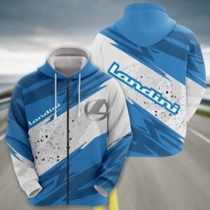 Sportswearmerch Landini Tractor Zip Hoodie For Fan