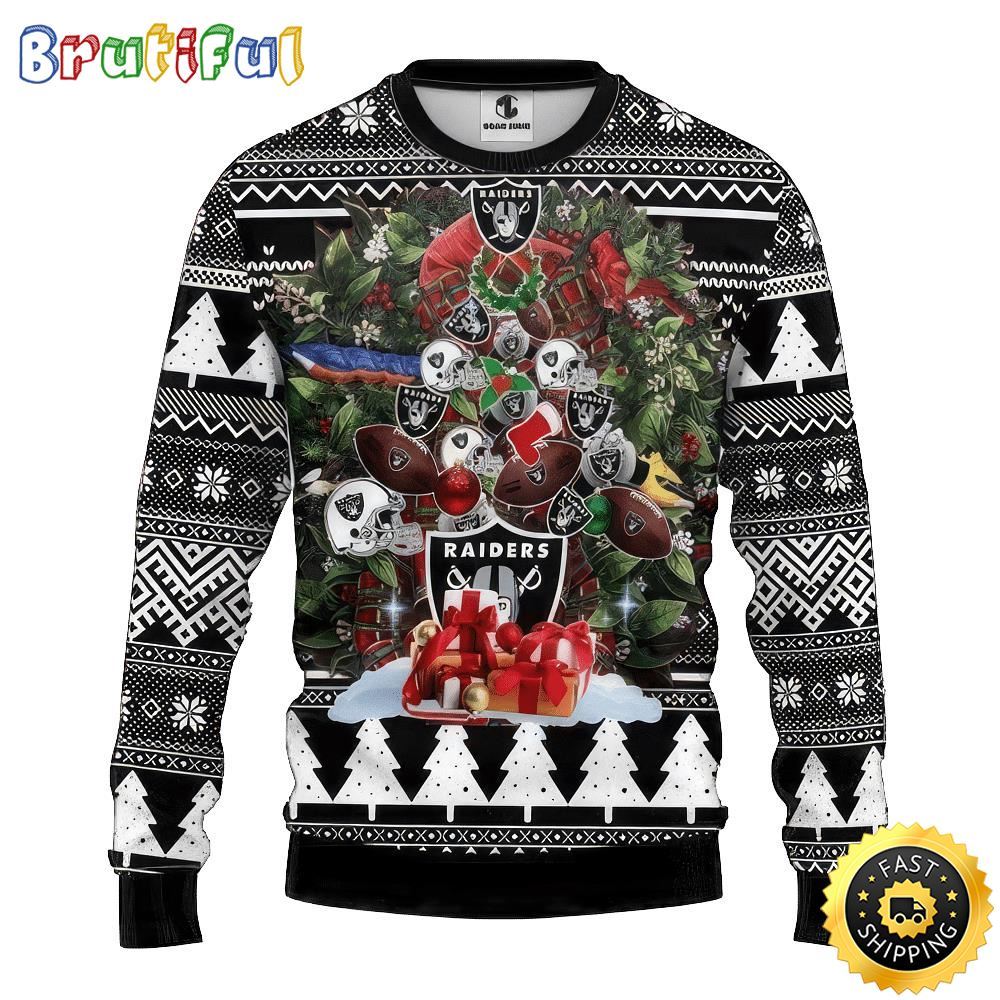 Sportswearmerch Las Vegas Raider NFL Christmas Sweater For Fan