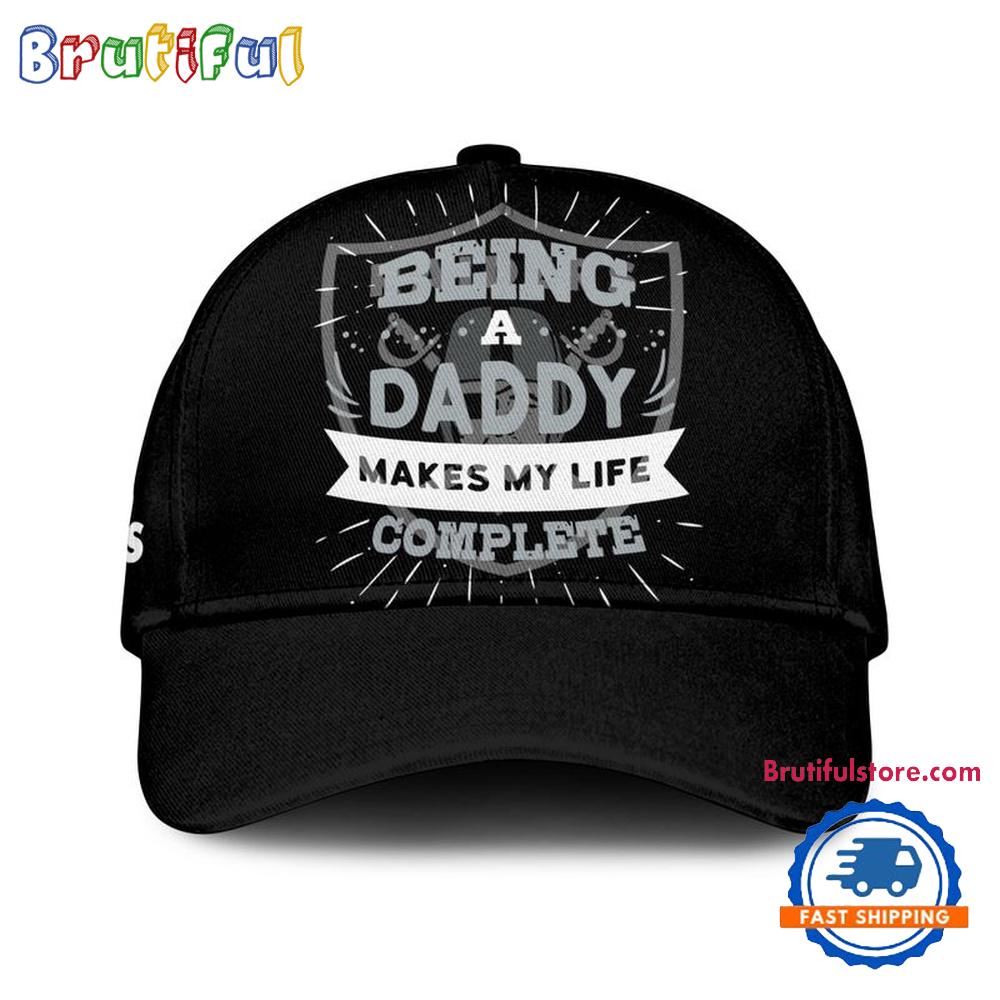 Sportswearmerch Las Vegas Raiders NFL Being A Daddy Classic Cap For Fan