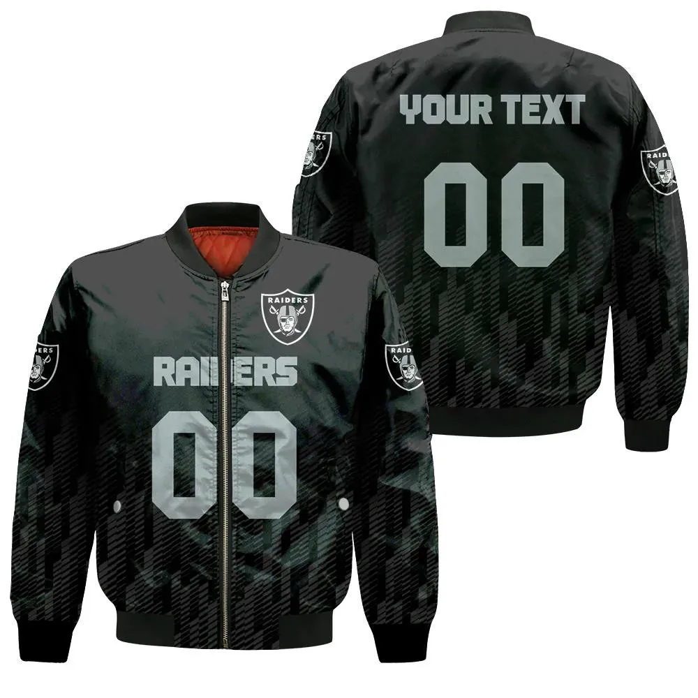 Sportswearmerch Las Vegas Raiders NFL Bomber Jacket For Fan