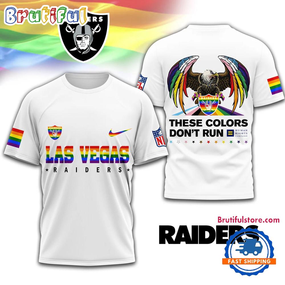 Sportswearmerch Las Vegas Raiders NFL Campaign LGBT T-Shirt For Fan