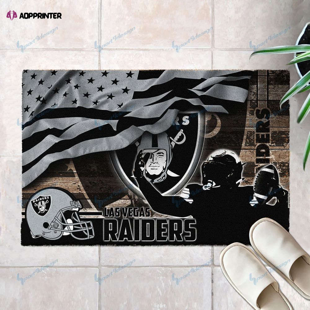 Sportswearmerch Las Vegas Raiders NFL Doormat For Fan