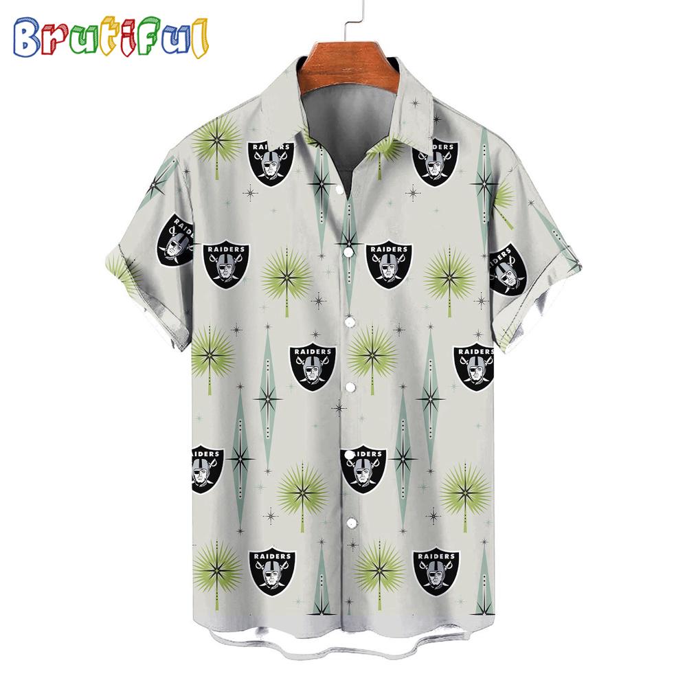 Sportswearmerch Las Vegas Raiders NFL Personalized Hawaiian Shirt For Fan