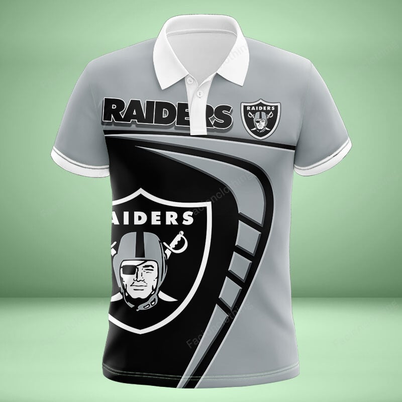 Sportswearmerch Las Vegas Raiders NFL Personalized Polo Shirt For Fan