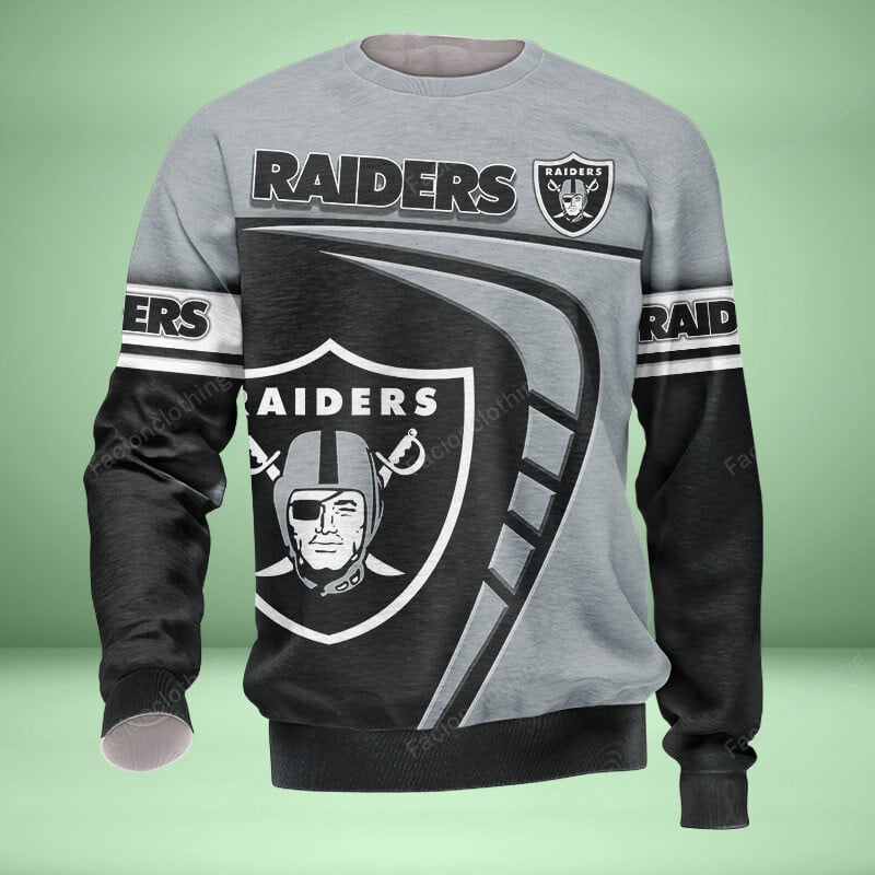 Sportswearmerch Las Vegas Raiders NFL Personalized Sweater For Fan