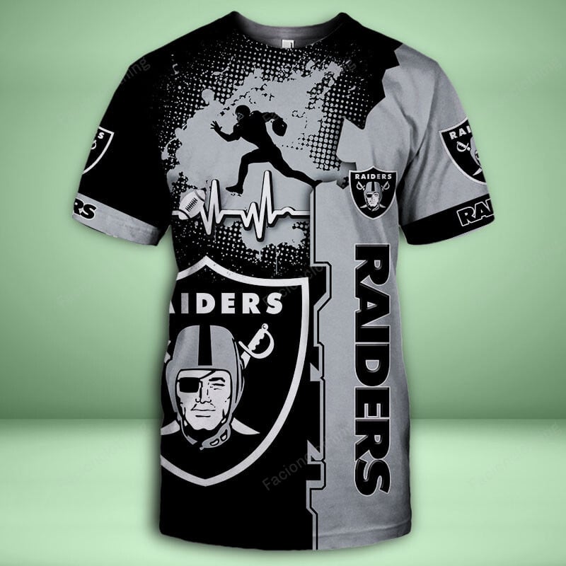 Sportswearmerch Las Vegas Raiders NFL Personalized Short PantT-shirt For Fan