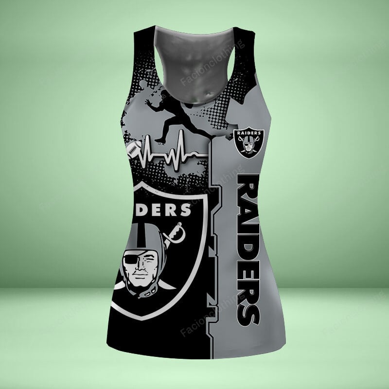Sportswearmerch Las Vegas Raiders NFL Personalized Women Tanktop For Fan