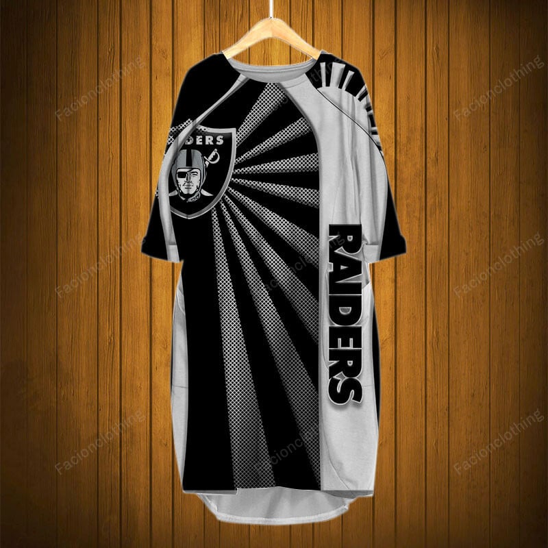 Sportswearmerch Las Vegas Raiders NFL Pocket Dress Personalized For Fan