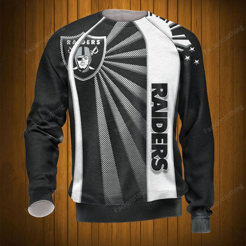Sportswearmerch Las Vegas Raiders NFL Sweater Personalized For Fan