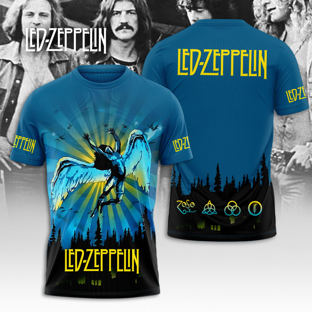 Sportswearmerch Led Zeppelin Movie Personalized T-shirt For Fan