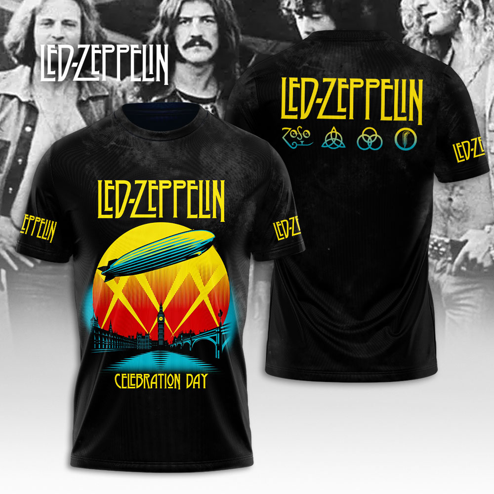 Sportswearmerch Led Zeppelin Movie Personalized T-shirt For Fan