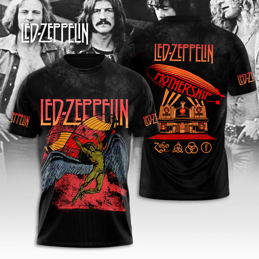 Sportswearmerch Led Zeppelin Movie Personalized T-shirt For Fan