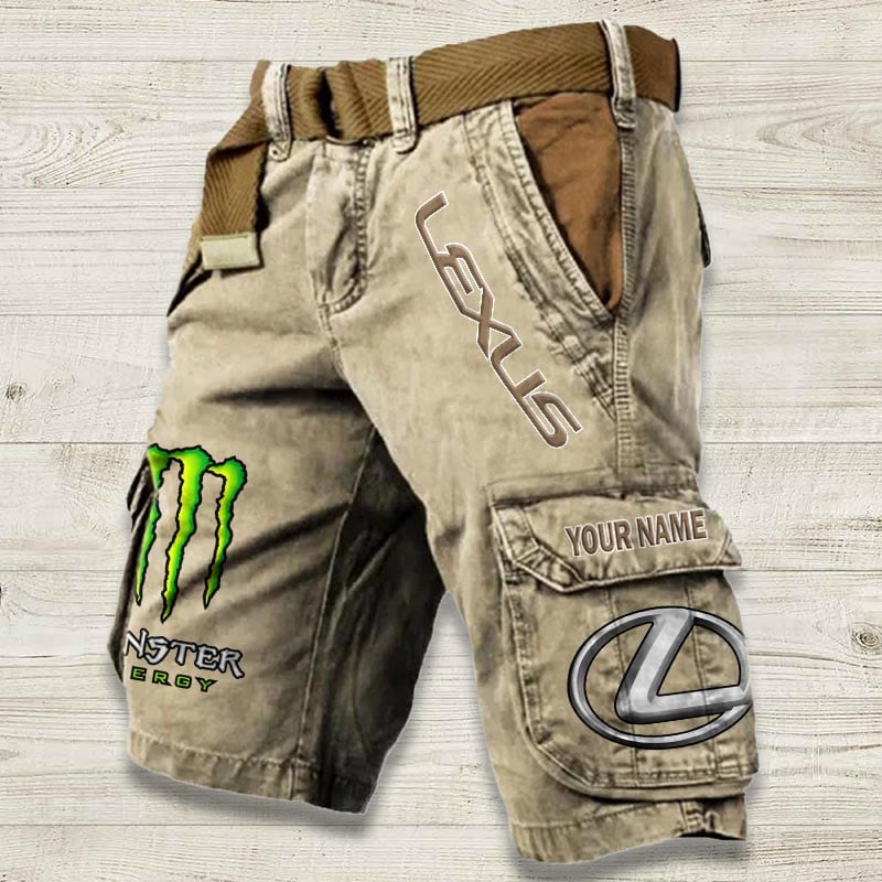 Sportswearmerch Lexus Car Denim Short For Fan