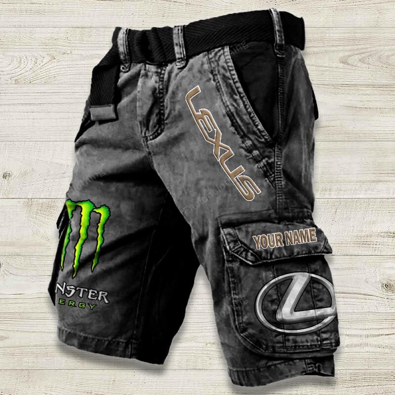 Sportswearmerch Lexus Car Denim Short For Fan