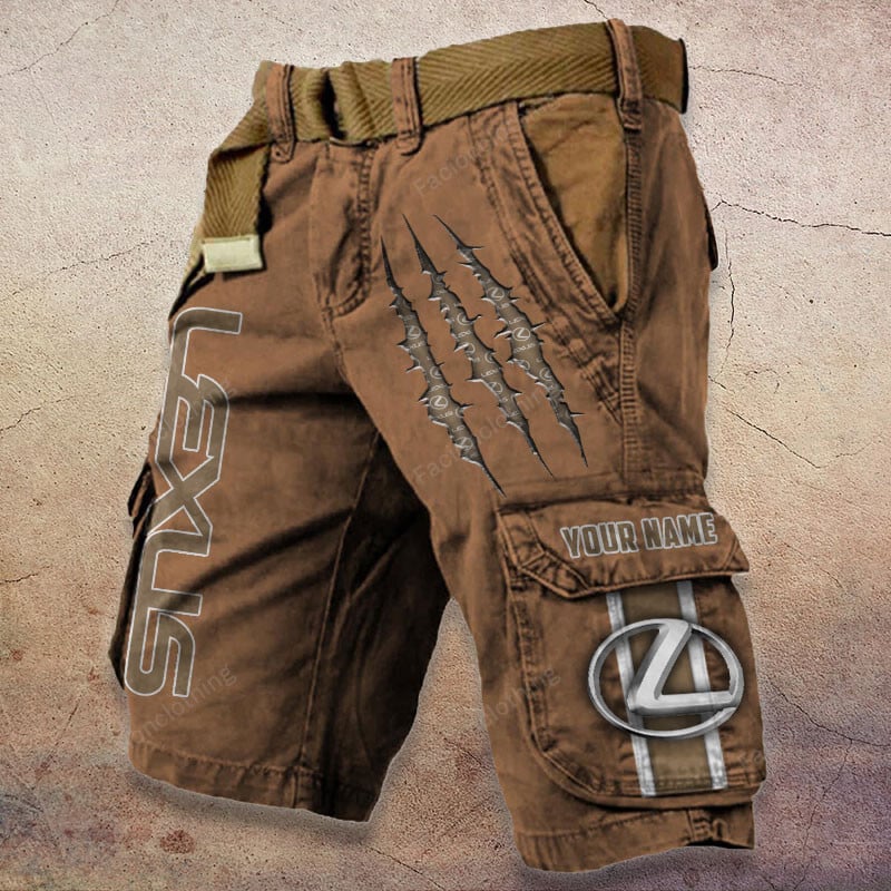 Sportswearmerch Lexus Car Denim Short For Fan