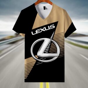 Sportswearmerch Lexus Car V-neck Women T-shirt For Fan