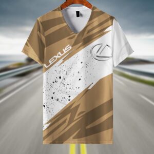 Sportswearmerch Lexus Car V-neck Women T-shirt For Fan