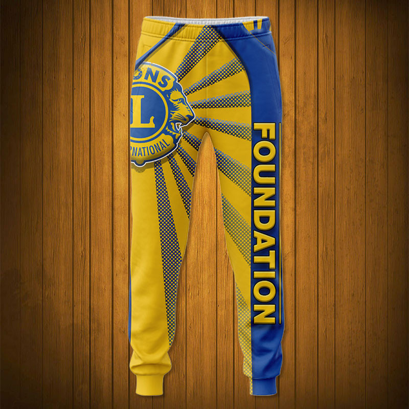 Sportswearmerch Lions Clubs International Personalized Fashion Long Pant For Fan