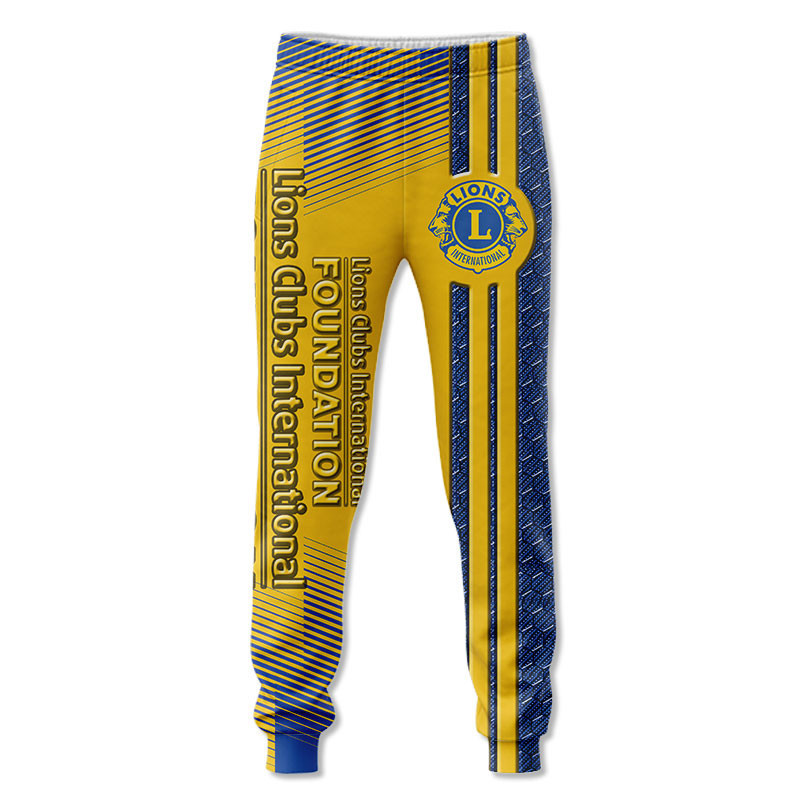 Sportswearmerch Lions Clubs International Personalized Fashion Long Pant For Fan