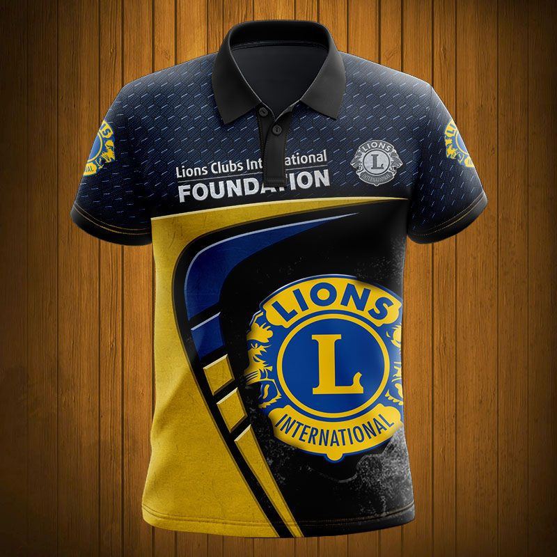 Sportswearmerch Lions Clubs International Personalized Fashion Polo Shirt For Fan
