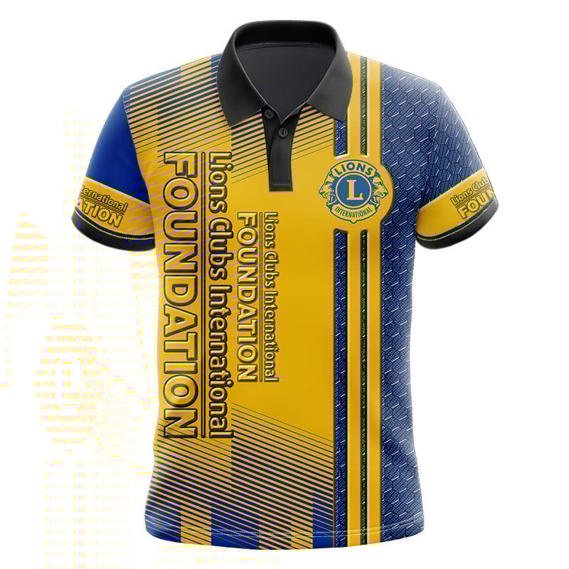 Sportswearmerch Lions Clubs International Personalized Fashion Polo Shirt For Fan