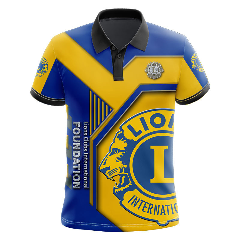 Sportswearmerch Lions Clubs International Personalized Fashion Polo Shirt For Fan